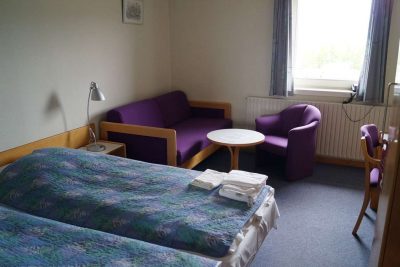 Et værelse på Hotel Narsarsauq