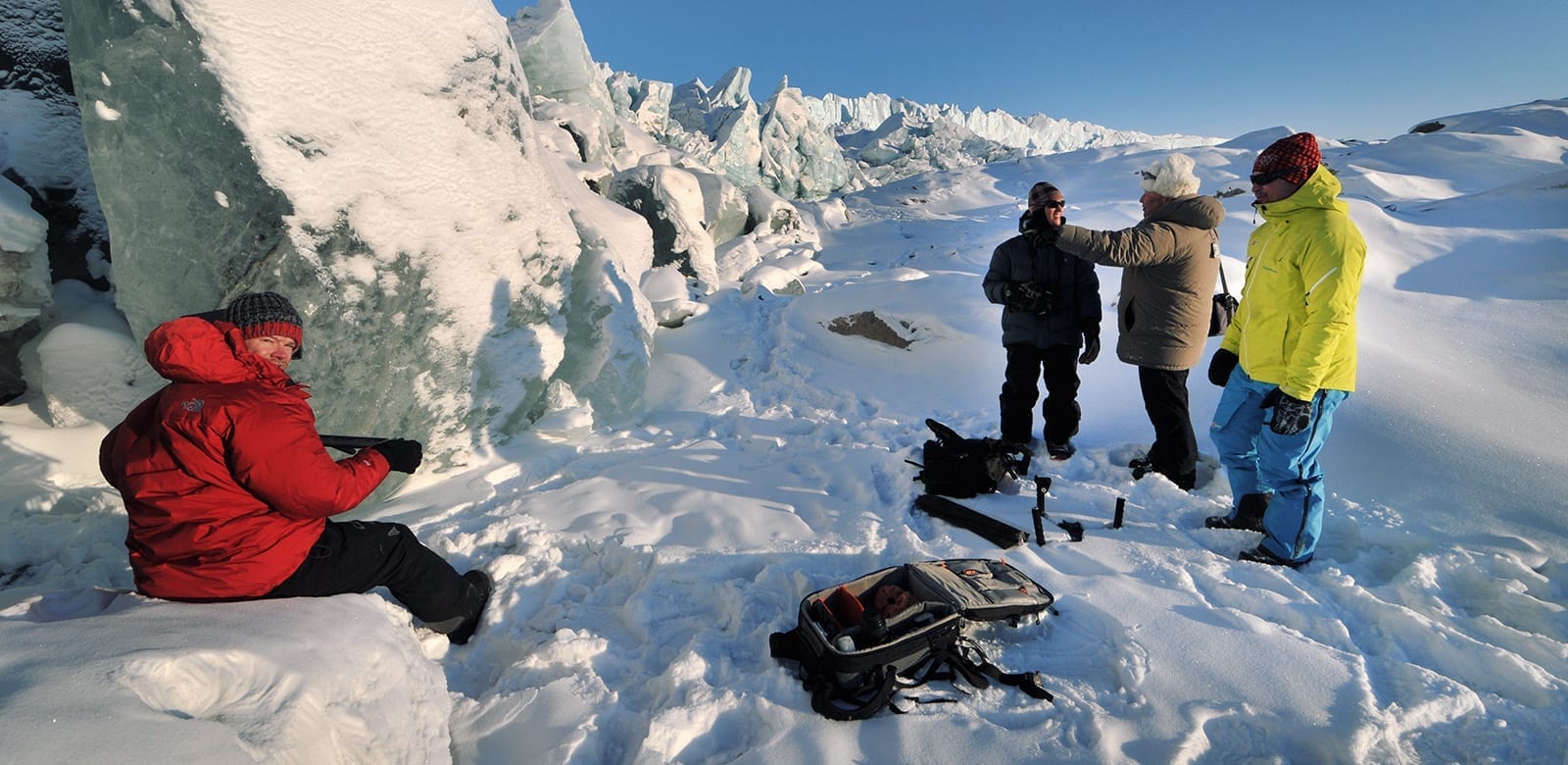Ice fishing  [Visit Greenland!]