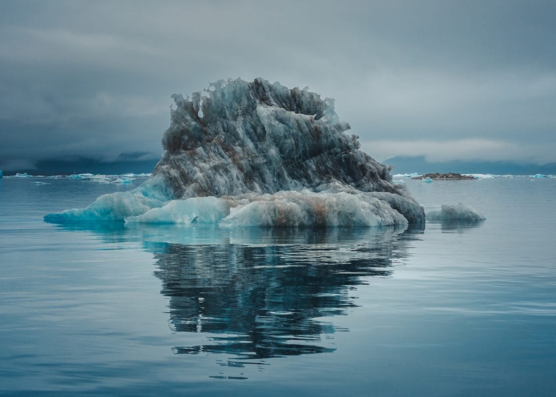 Chasing electric blue icebergs in Greenland - CRYOPOLITICS