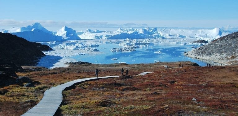 Udsigten Til Ilulissat Isfjord Fra Sermermiutdalen - Fotograf: Visit Greenland