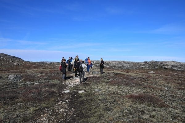 En Udflugt i området ved Eqi. Tag På opdagelse - Fotograf: Grønlands Rejsebureau