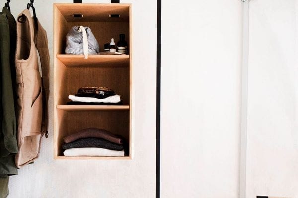Closet space in a Wilderness tent - Photographer: World Of Greenland